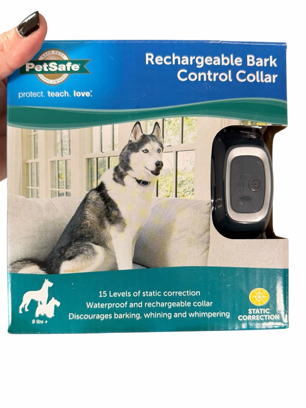 PetSafe Rechargeable Bark Control Collar (PBC00-15999) — Complete Kit